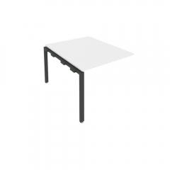 Проходной наборный элемент переговорного стола Metal System Б.ППРГ-1 Белый/Антрацит